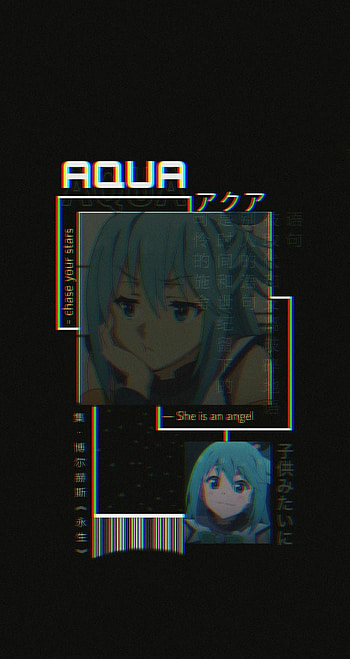 Aqua, anime HD phone wallpaper