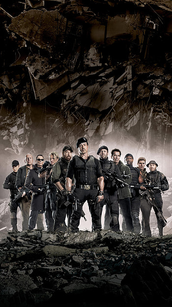 The Expendables 2 (2022) movie HD phone wallpaper