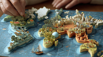 Pop-Up World Map — Interactive Art, Quad, World Map, Map HD wallpaper