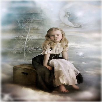 Heavens Fantasy, mist, abstract, box, fantasy, heaven, girl, dress HD wallpaper