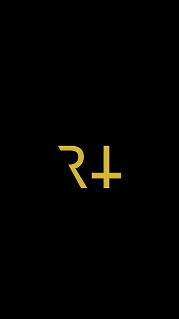 R Name Ka, Black Background HD phone wallpaper
