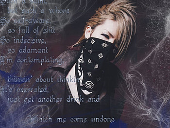 Reita, j-rock, jrock, gazette HD wallpaper