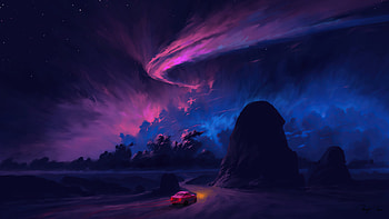 Road To The Adventure , artist, artwork, digital-art, deviantart HD wallpaper