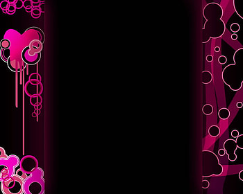 Dripping Hearts, pink, black, dripping, love, hearts HD wallpaper