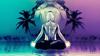Yoga , Peaceful background, Serenity inspiration, Mindful practice HD wallpaper