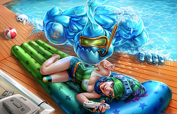 Zac Riven League Of Legends, riven-league-of-legends, league-of-legends, games, artist, digital-art, deviantart HD wallpaper