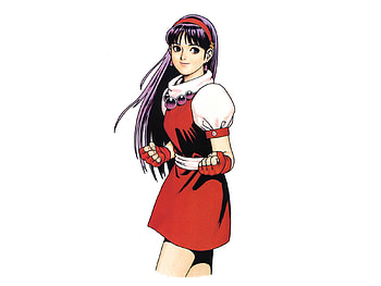 Athena Asamiya, fantasy, art, athena, comic, female HD wallpaper