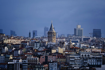 Cities, Twilight, City, Building, View From Above, Dusk, Tower HD wallpaper