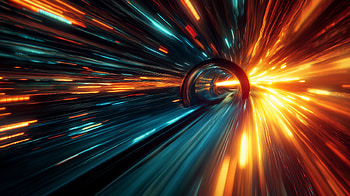 Stellar Warp Drive, Warp Drive, light trail, tunnel, motion, Abstract HD wallpaper