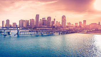 Miami, downtown, citcyscape HD wallpaper