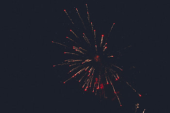 Sky, Night, Salute, Dark, Firework, Fireworks HD wallpaper