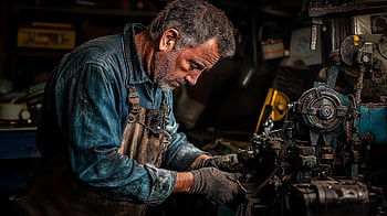 Dedicated Mechanic at Work - Ultra, man, mechanic, workshop, tools HD wallpaper