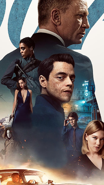 No Time to Die (2022) movie HD phone wallpaper