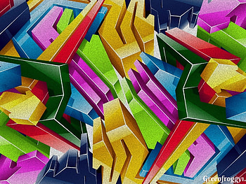 COLUMNS OF COLOUR, ART, COLOUR, COLUMNS, ABSTRACT HD wallpaper