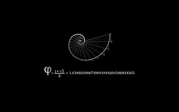 Golden ratio, Math HD wallpaper