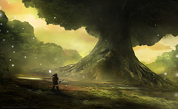 Zelda Ocarina Of Time Artwork, the-legend-of-zelda, games, artwork, artist, digital-art HD wallpaper