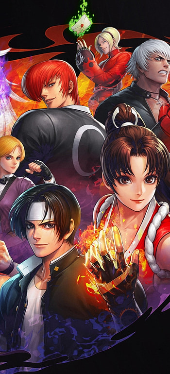 Iori Yagami, Gaming character, Powerful moves, Huawei P40 Pro HD phone wallpaper