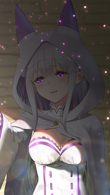 Emilia — Re:Zero Mobile for & Android, Emilia (Re:ZERO), Anime, Re:Zero - Starting Life in Another World HD phone wallpaper