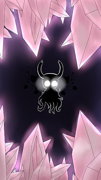 Crystal Shade, gaming, pink, hk, hollow knight, games, cute, crystal peak HD phone wallpaper