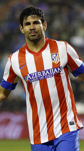 Diego Costa, FIFA 2015 player, Chelsea striker, Football icon HD phone wallpaper