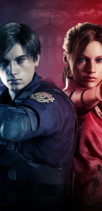 Leon S Kennedy, Video Game, Resident Evil 2 (2019), Claire Redfield, Resident Evil HD phone wallpaper