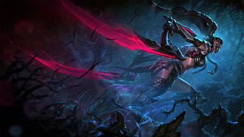 Headhunter Akali League Of Legends, league-of-legends, games, artist, artwork, art, digital-art, artstation, video-games HD wallpaper