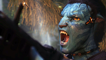 Sam Worthington, Jake Sully, Avatar HD wallpaper