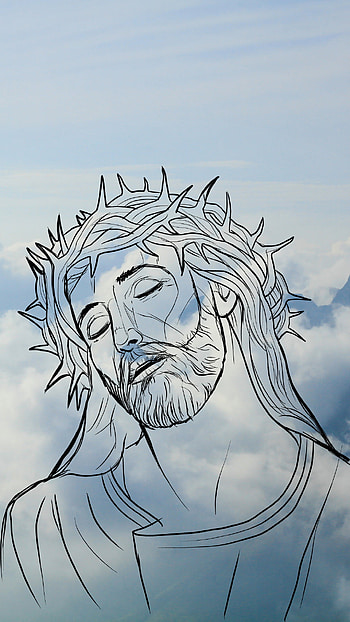 Jesus Clouds, sky, transparent HD phone wallpaper