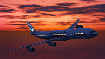 Garuda Indonesia, China Eastern Airlines partnership, International flights HD wallpaper