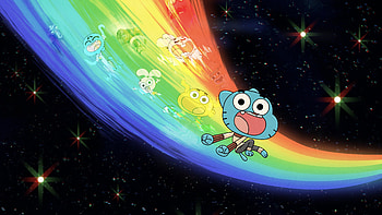 The Wonderfully Weird World of Gumball — Rainbow Adventure HD wallpaper