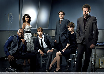Dr. House MD, dr house md, dr house team, dr house, house HD wallpaper