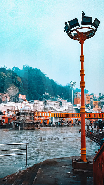Haridwar, city, ganga, uttrakhand, river, rishikesh HD phone wallpaper