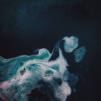 Bubbles, Macro, Paint, Liquid HD phone wallpaper