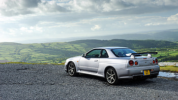 R34 Coupe, GTR Skyline HD wallpaper