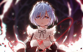 Rem (Re:zero), Anime, Re:zero Starting Life In Another World HD wallpaper