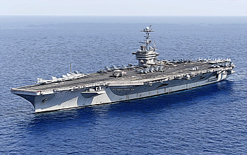 USS Harry S Truman, , vector art, CVN-75, aircraft carriers, United States Navy, US army, abstract ships, battleship, US Navy, Nimitz-class, USS Harry S Truman CVN-75 HD wallpaper