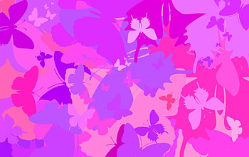 Butterflies, purple, pink, by cehenot, butterfly, texture, vector HD wallpaper