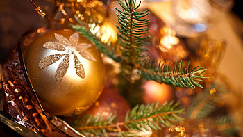 Holidays, New Year, Shine, Brilliance, Ball HD wallpaper