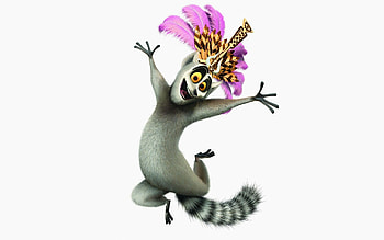King Julien, Madagascar HD wallpaper