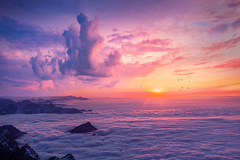 Sea Of Clouds , sea-of-clouds, nature HD wallpaper