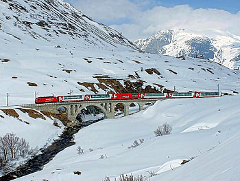 Train in Ice, cool HD wallpaper