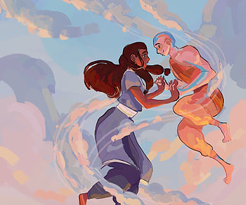 Anime, Avatar: The Last Airbender, Aang (Avatar), Katara (Avatar), Avatar (Anime) HD wallpaper