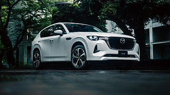 White, Mazda, Mazda CX 60 XD, Hybrid, Premium, Modern, Car, 2022, 2 Cars HD wallpaper