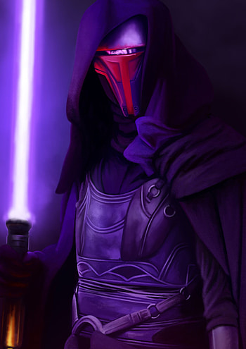 Darth Revan, Drawings, Fan art, Artistic representation HD phone wallpaper