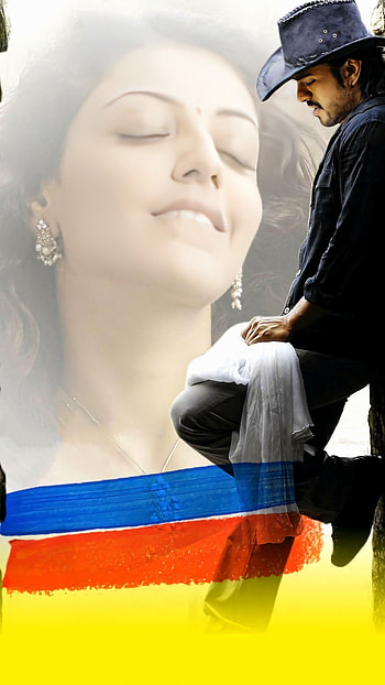 Maghadeera, ramcharan, kajal, telugu actress HD phone wallpaper