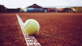 Tennis ball vibes, Grand Slam fever, Tennis court action, Exciting rallies HD wallpaper