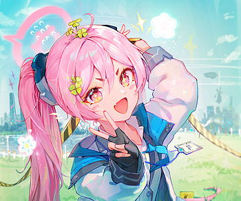 Kurosaki Koyuki, video game, Blue Archive HD wallpaper