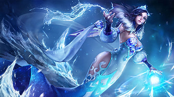 Fantasy Girl, Girl, Ary, Fantasy, Blue, Art HD wallpaper