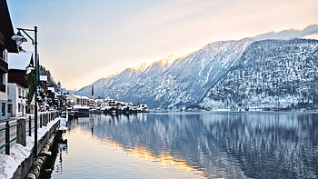 Austria, Winter HD wallpaper