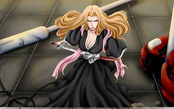 Rangiku Matsumoto, bleach, rangiku, soul, girls HD wallpaper